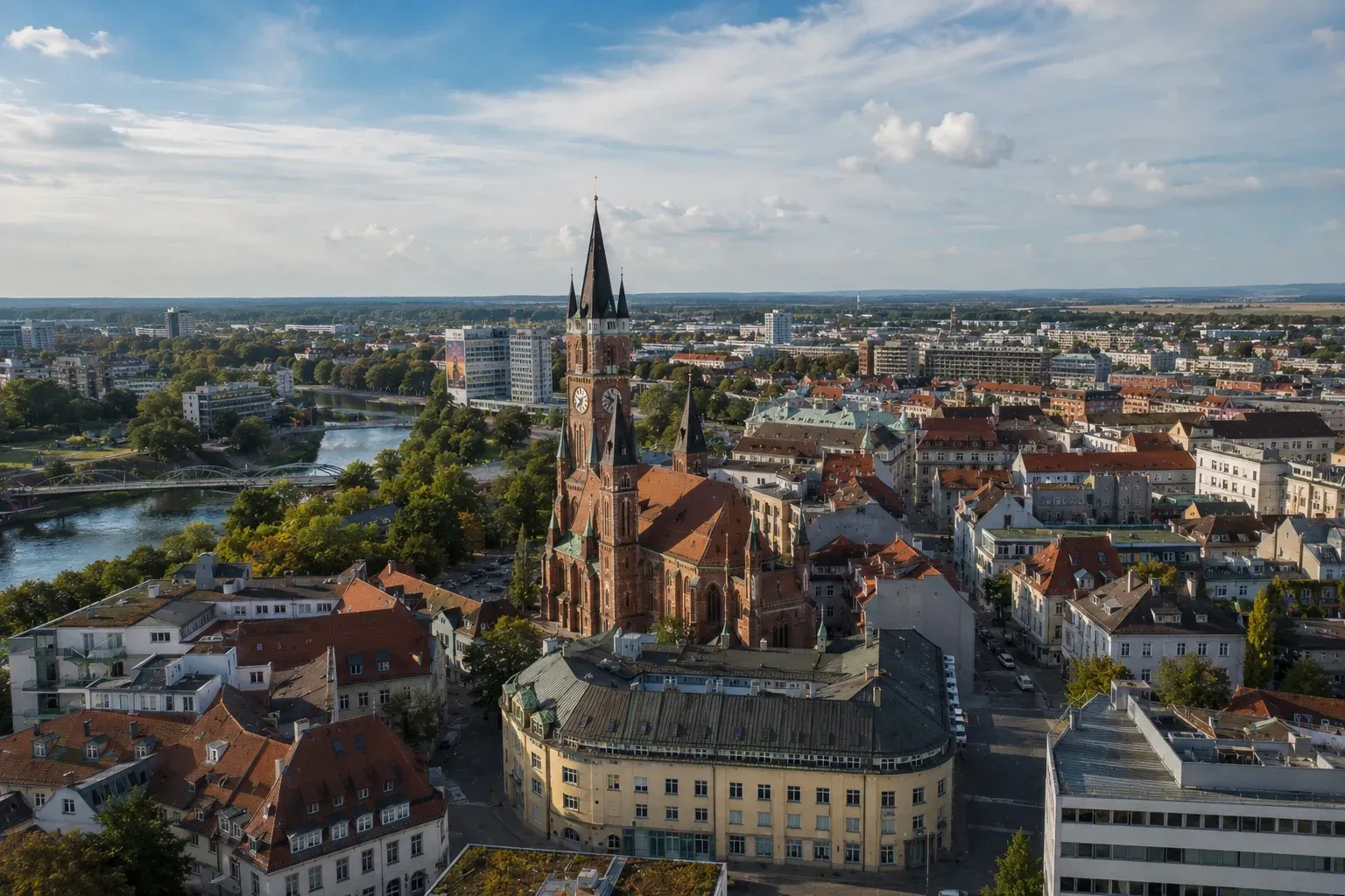 Stadtkulisse von Ingolstadt