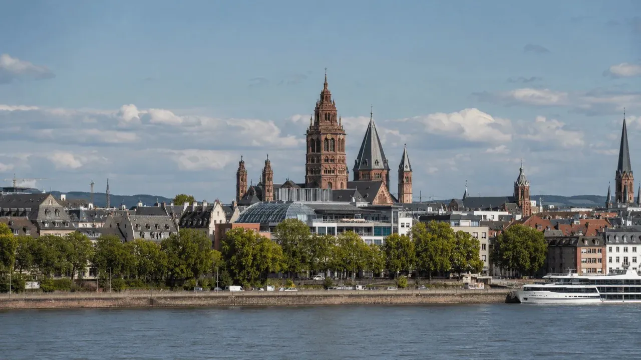 Stadtkulisse von Mainz