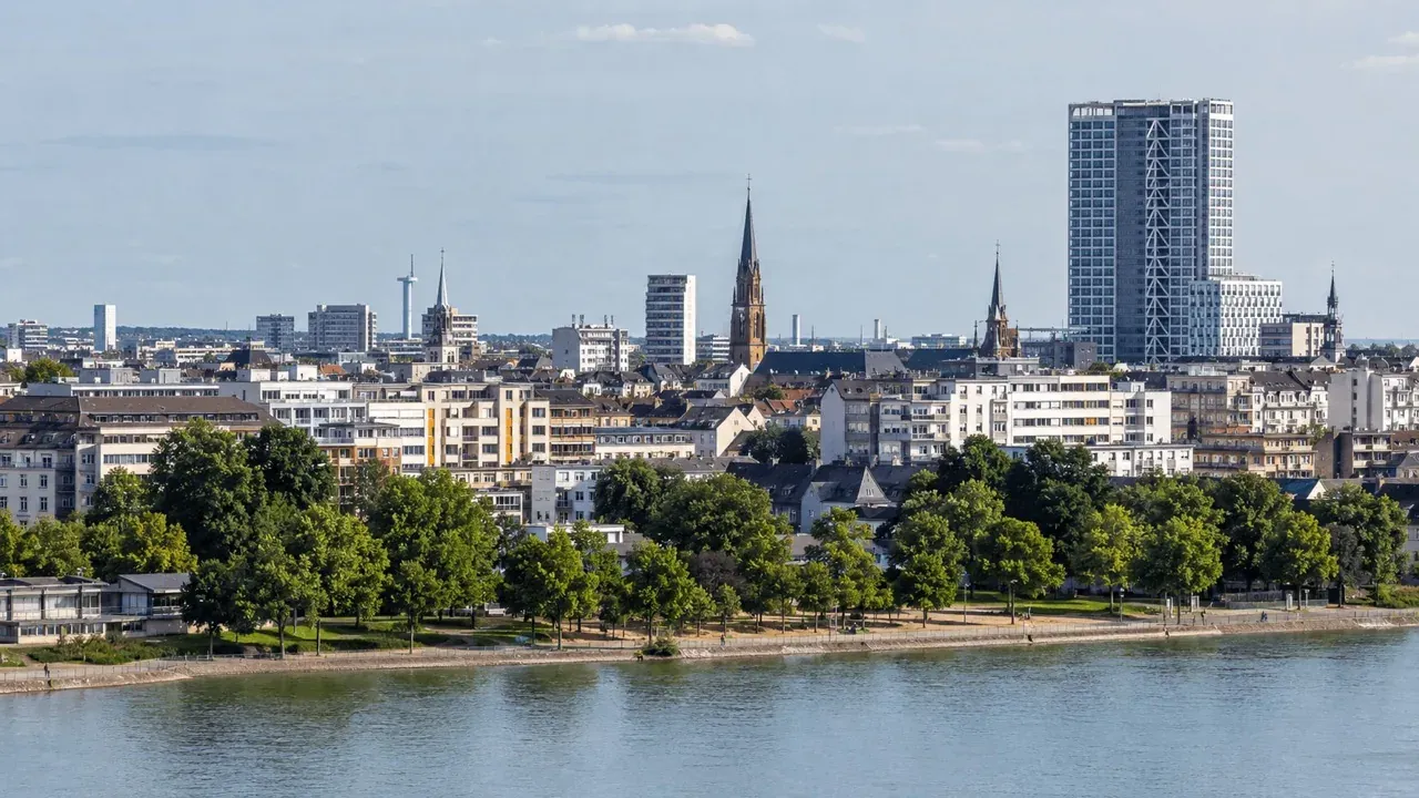Stadtkulisse von Offenbach am Main